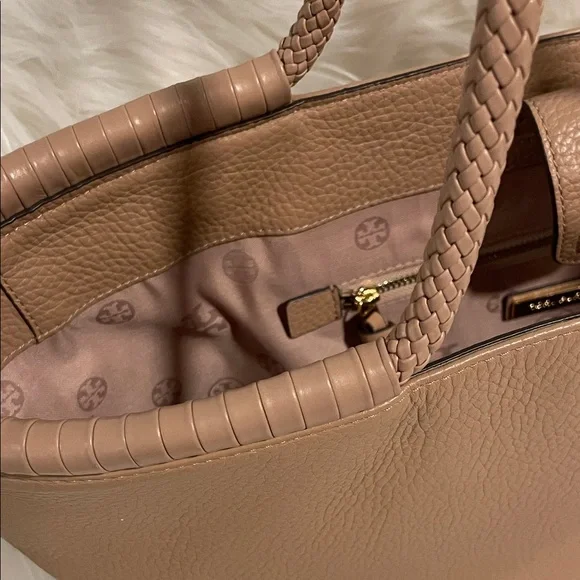 Tory Burch Camel Leather Tote - Picture 7 of 7